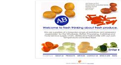 Desktop Screenshot of abproduce.co.uk